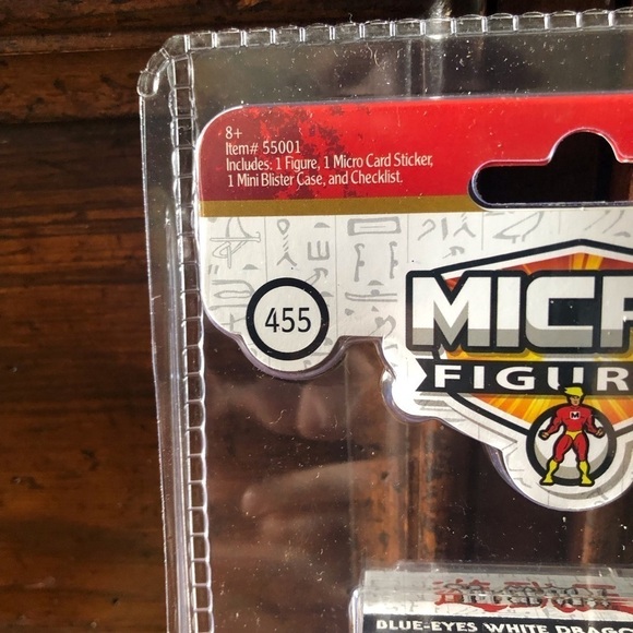 Yu-Gi-Oh! Micro Figures: Blue-Eyes White Dragon #455 - Picture 2 of 4